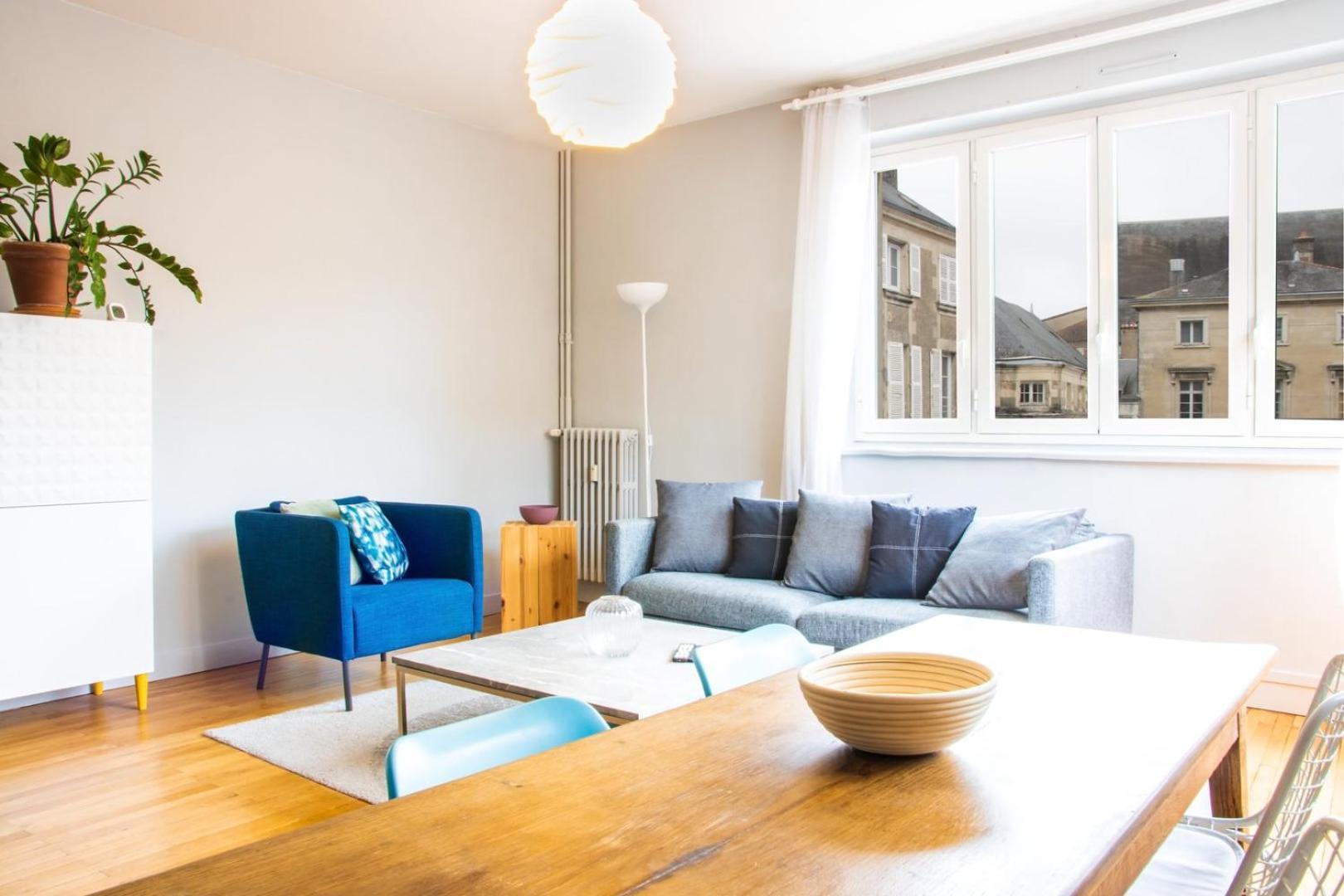 Le Boncenne - Large Bright T4 Downtown Apartment ปัวติเยร์ ภายนอก รูปภาพ