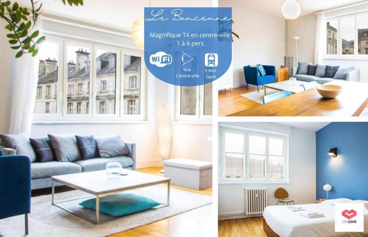 Le Boncenne - Large Bright T4 Downtown Apartment ปัวติเยร์ ภายนอก รูปภาพ